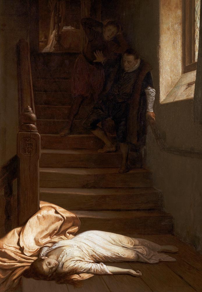 The Death of Amy Robsart in 1560 von William Frederick Yeames