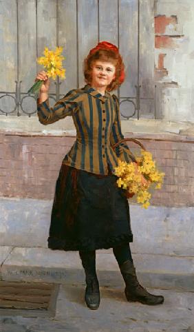 A Portrait of Miss Gertie Miller 1893