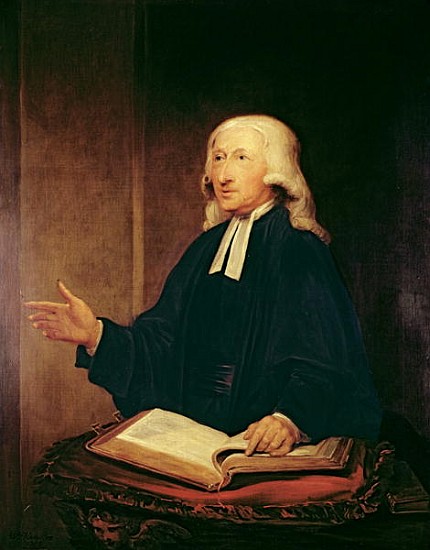 Portrait of John Wesley (1703-1791) 1788 von William Hamilton