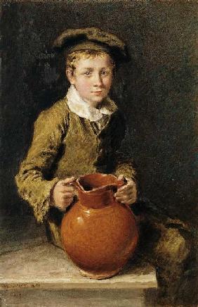 Junge mit einem Krug 1839