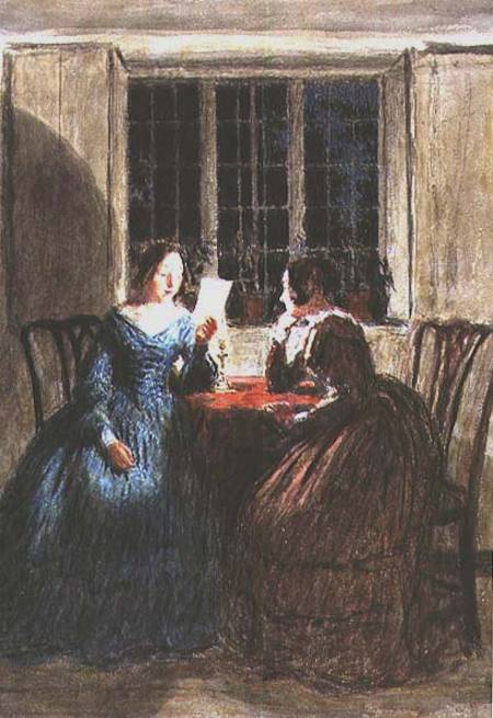 Scene by Candlelight (w/c and gouache) von William Henry Hunt