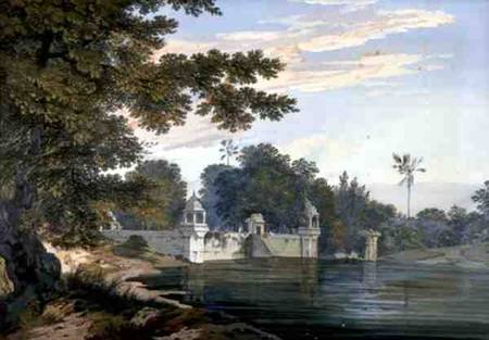 A View Near Agra von William Hodges
