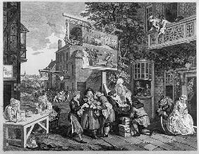 The Election II: Canvassing for Votes; engraved by Charles Grignion (1717-1810) 1757 (see also 1997)