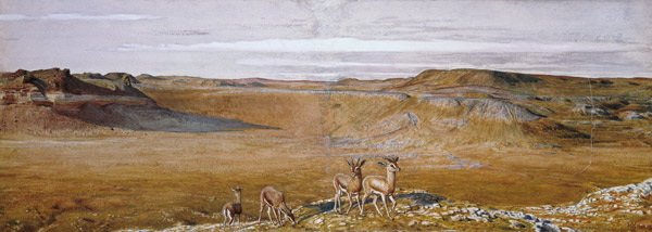 The Wilderness of Gizeh von William Holman Hunt