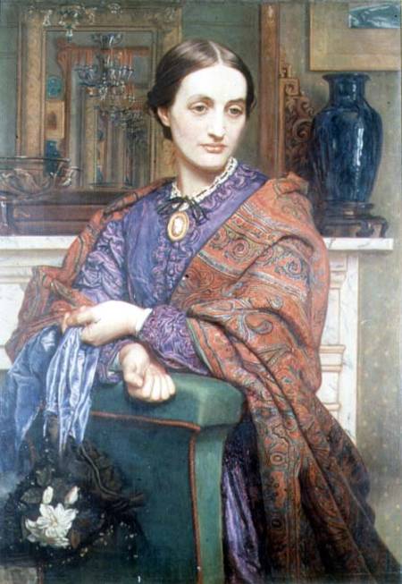 A Lady in an Interior von William Holman Hunt