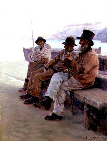 Old Sea Dogs von William Holt Yates Titcomb