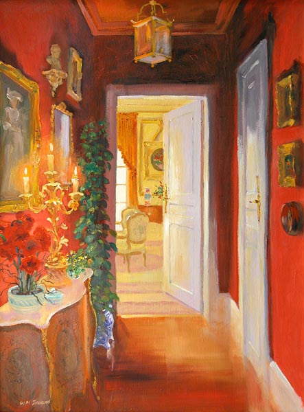 Candelabra, 2003 (oil on board)  von William  Ireland