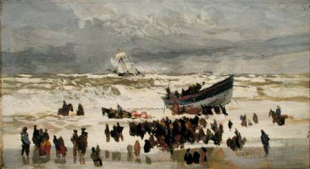 The Launch of the Life Boat von William Lionel Wyllie