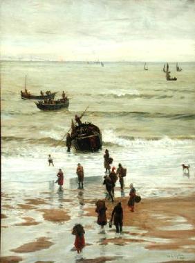 Fishing Boats Setting Out from Portel 1872
