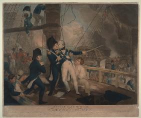 Die Schlacht von Trafalgar und Nelsons Tod 1806