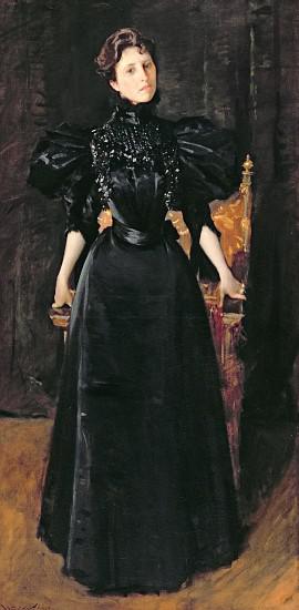 Portrait of a Lady in Black 1895