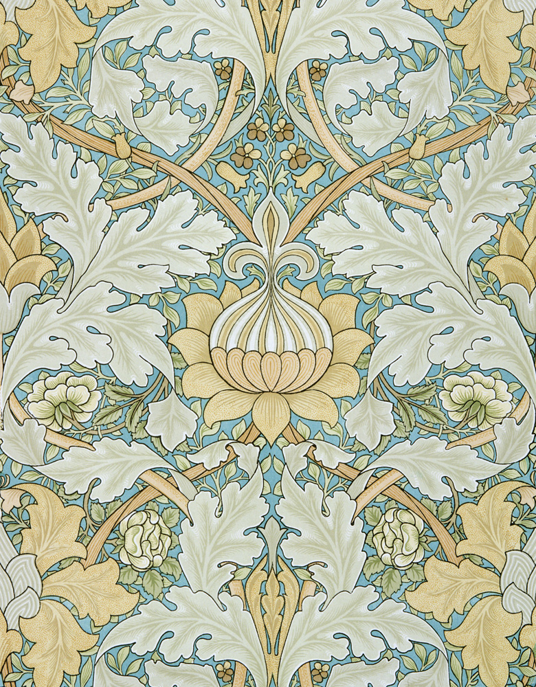 St James's wallpaper, design for St. James's Palace von William  Morris