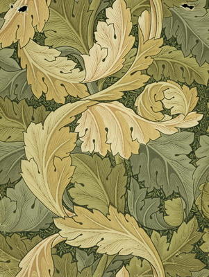 Wallpaper Design with Acanthus/Woodland colours, 1875 von William  Morris