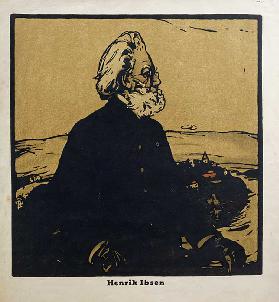 Henrik Ibsen (1828-1906) Illustration aus Zwölf Porträts, veröffentlicht 1899 1899