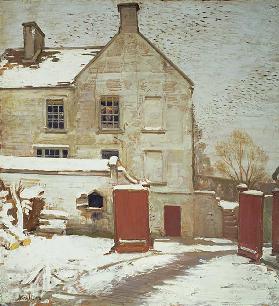 Hof im Schnee, Sutton Veny, 1927 1927