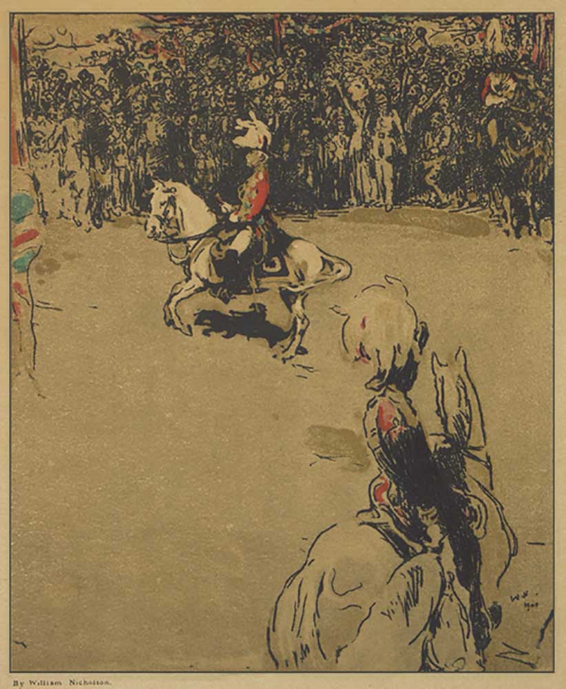 Lord Roberts zu Pferd, 1900 von William Nicholson