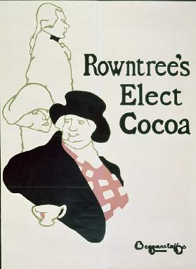 Plakatwerbung "Rowntrees Elect Cocoa", 1895 1895