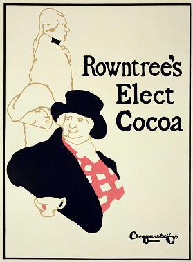 Reproduktion einer Plakatwerbung Rowntrees Elect Cocoa (s. 41524)