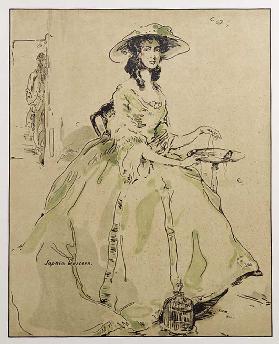 Sophia Western, Illustration aus Characters of Romance, erstmals 1900 veröffentlicht