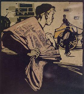 Zeitungsjunge aus London Types, herausgegeben von William Heinemann, 1898 1898