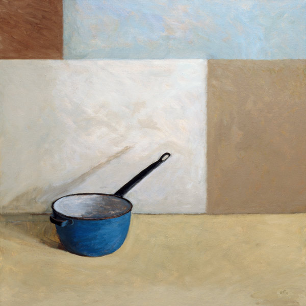 Blue Saucepan von William  Packer