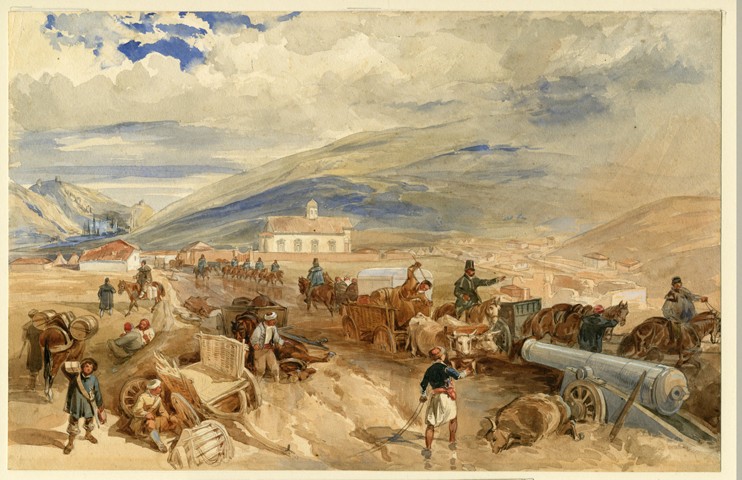 Balaklawa, 1854 von William Simpson