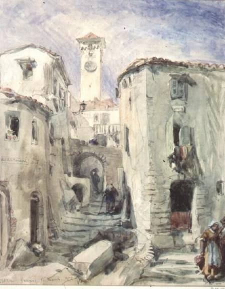 The Old Tower at Cannes von William Simpson