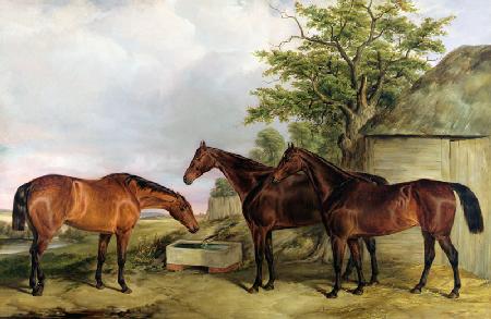 Hunters in a Landscape 1854