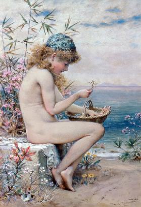 Girl with a Basket of Coral