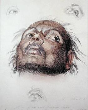 Study of an East Indian's Head c.1875  wa