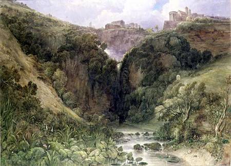 The Falls of Tivoli von William Wyld