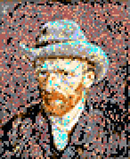 Vincent van Gogh Self-portrait 1 2023