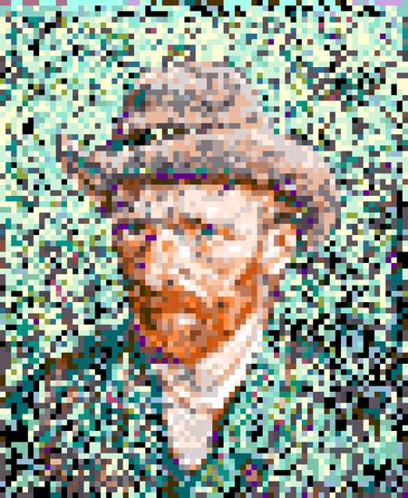 Vincent van Gogh Self-portrait 5 2023