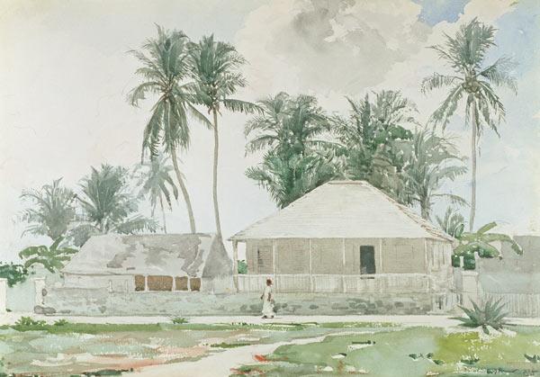 Cabins, Nassau 1885  and