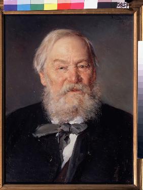 Porträt des Malers Alexei Strelkowski (1819-1904) 1889