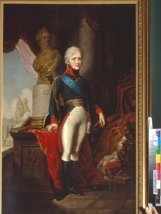 Porträt des Kaisers Alexander I. (1777-1825) von Wladimir Lukitsch Borowikowski