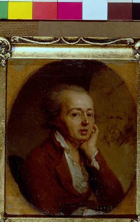 Porträt des Malers Dimitri Lewizki (1735-1822) 1796