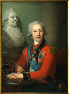 Porträt von Baron Alexei Wassiljew 1800