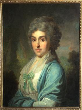 Porträt von Jekaterina Alexandrowna Nowosilzewa 1794