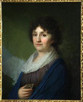 Porträt von Jekaterina Nikolajewna Dawydowa