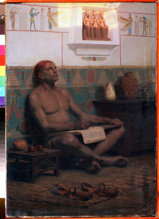 Schreiber des Königs Rahotep von Wladyslaw Bakalowicz