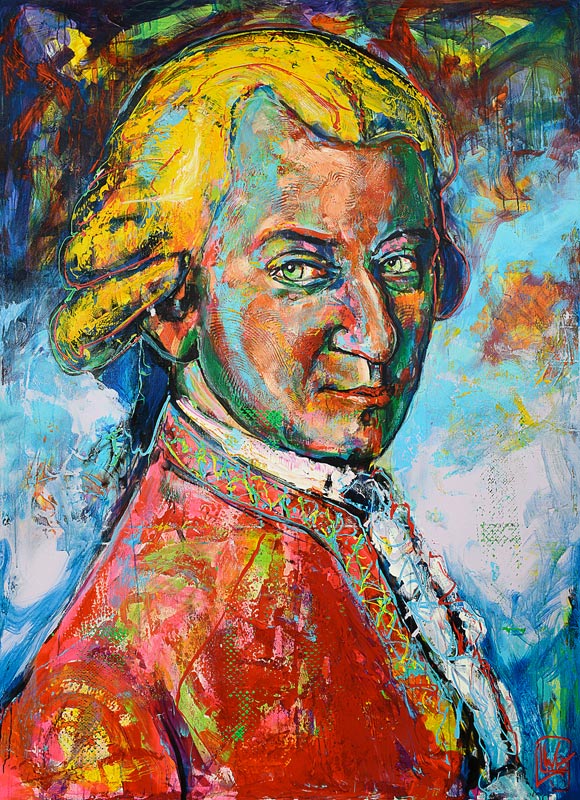 Wolfgang Amadeus Mozart von Jürgen Wölk