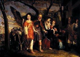 Rückkehr der Heiligen Familie aus Ägypten 1657