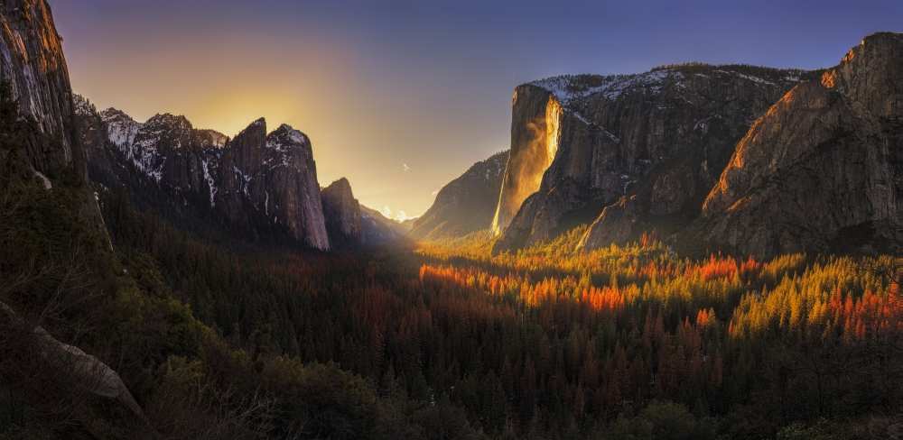 Yosemite Firefall von Yan Zhang