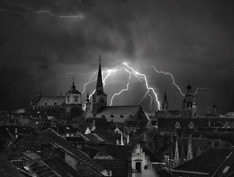 Chaos in the sky of Bruges von Yvette Depaepe
