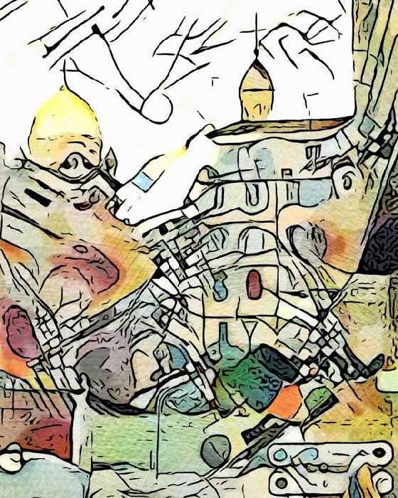 Kandinsky trifft Marseille, Motiv 9 von zamart