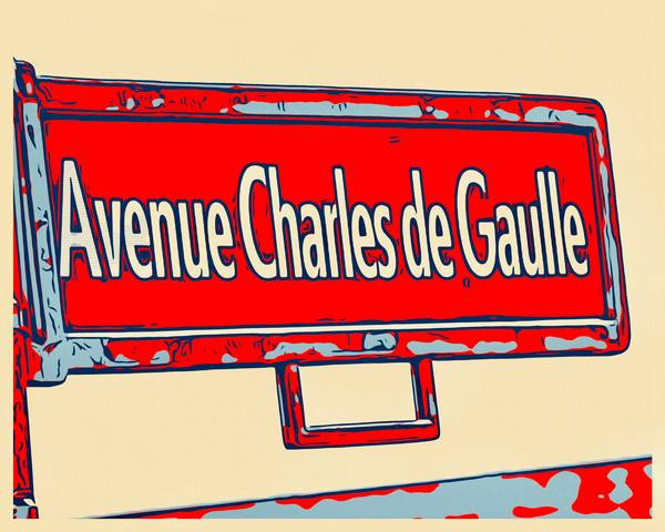 Paris, Avenue Charles de Gaulle von zamart