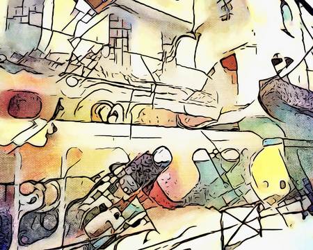 Kandinsky trifft Arles, Motiv 3 2022