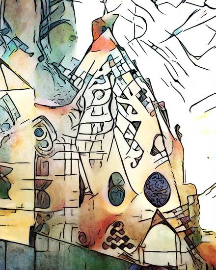 Kandinsky trifft Barcelona, Motiv 9 2022