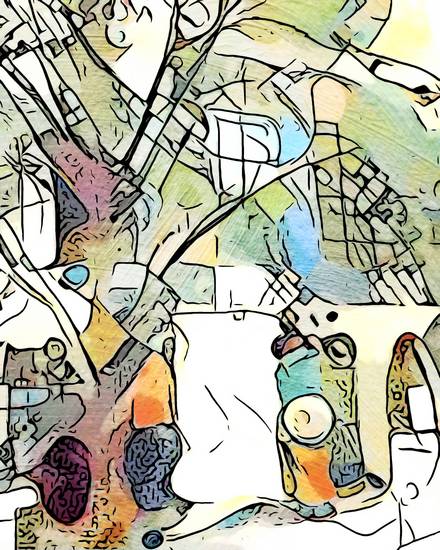 Kandinsky trifft Hundertwasser, Wien, Motiv 1 2022